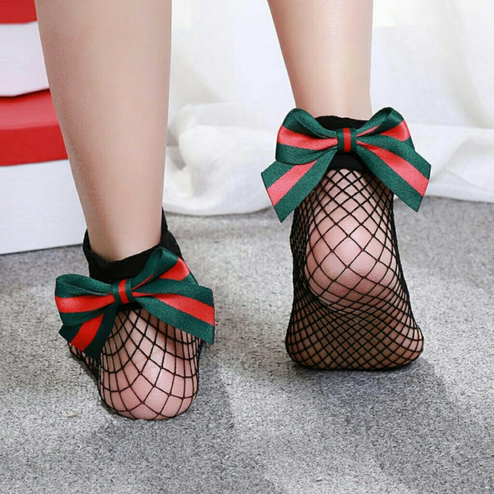 Ankle Fishnet Socks